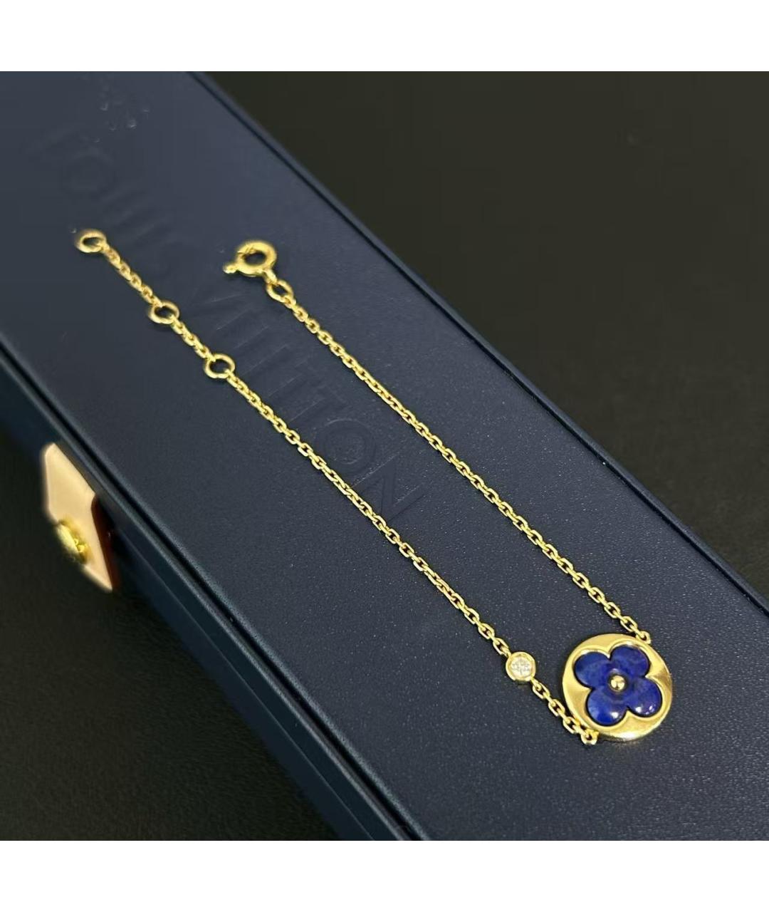 LOUIS VUITTON Золотые запонки, фото 3