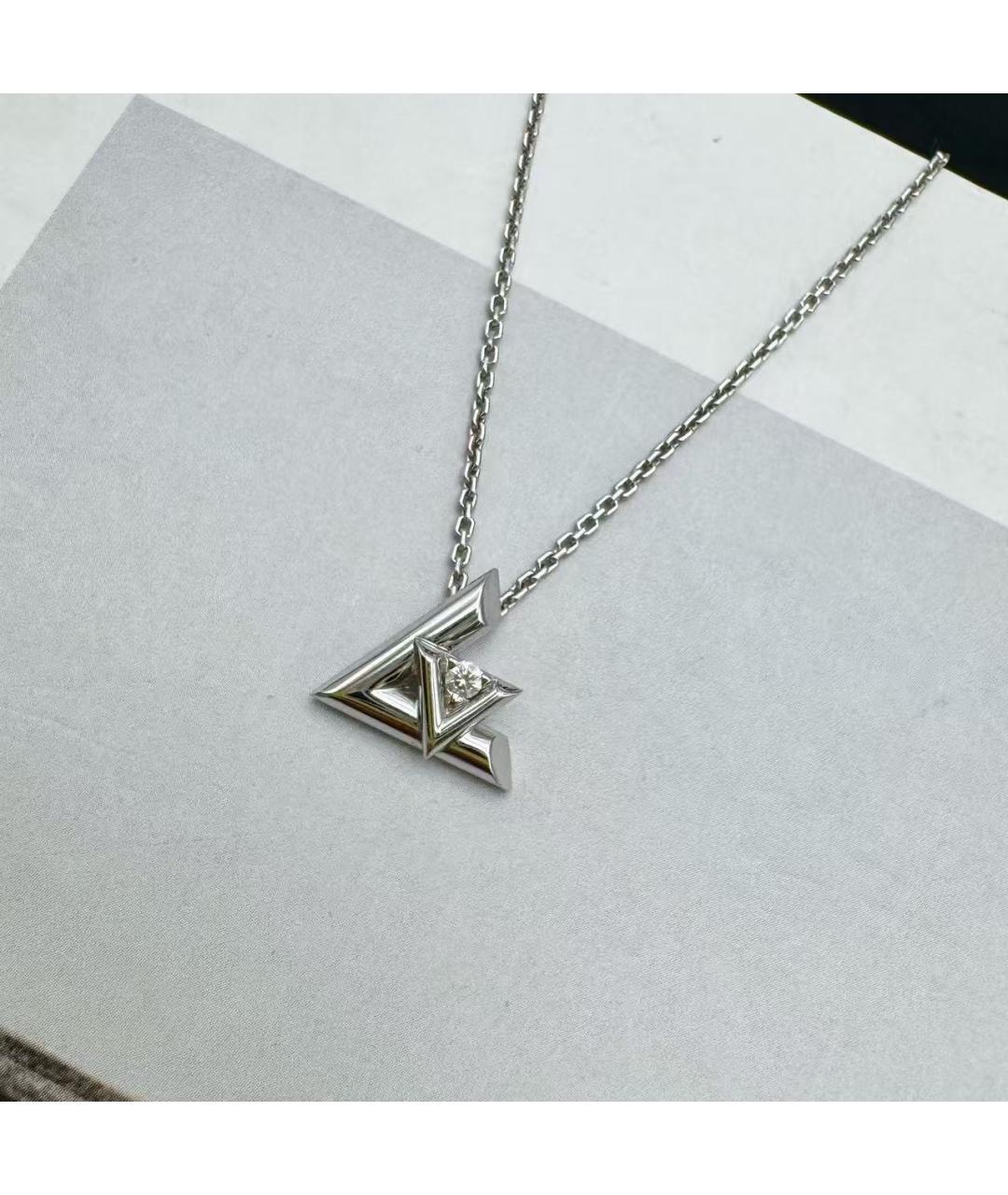 LOUIS VUITTON Серебряное колье, фото 2