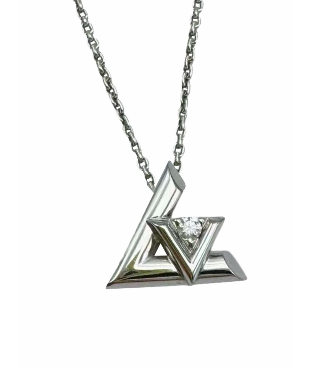 LOUIS VUITTON Серебряное колье, фото 1