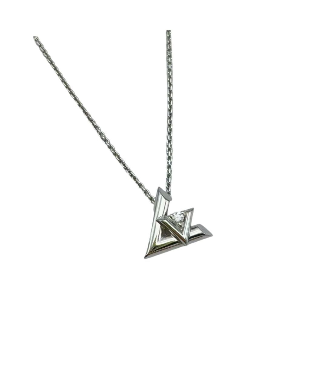 LOUIS VUITTON Серебряное колье, фото 5