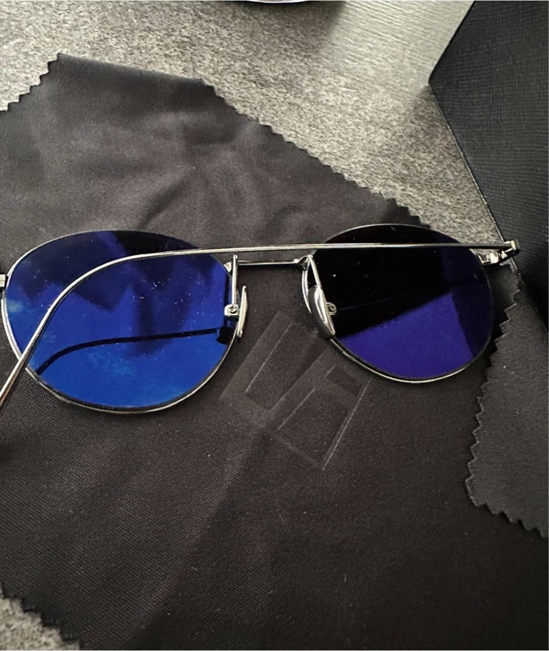 LINDA FARROW Черные солнцезащитные очки, фото 5