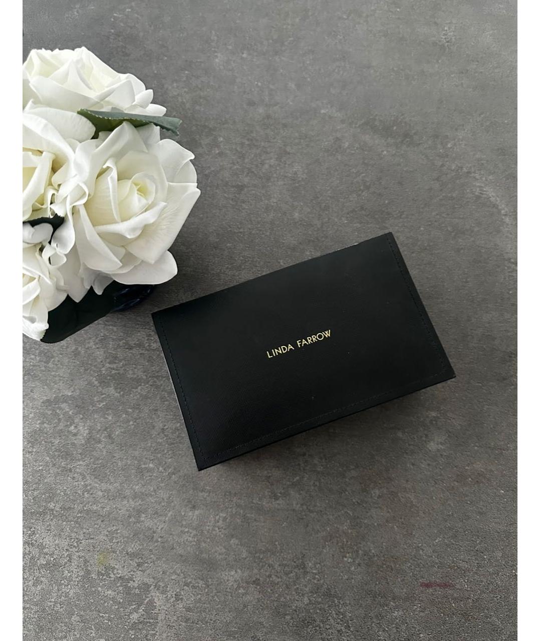 LINDA FARROW Черные солнцезащитные очки, фото 6