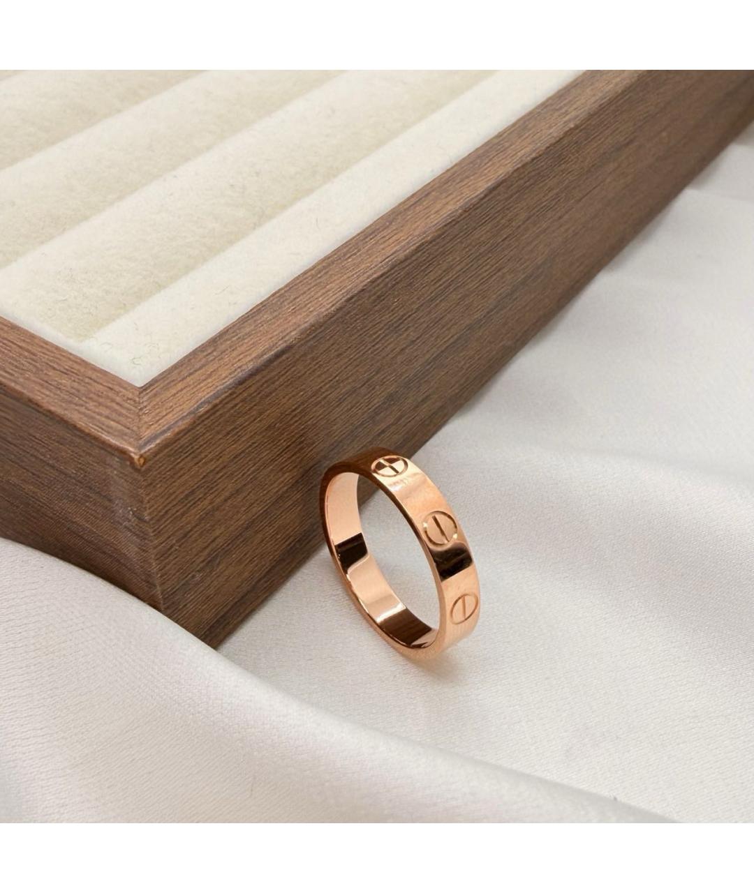 CARTIER Золотое кольцо из розового золота, фото 3