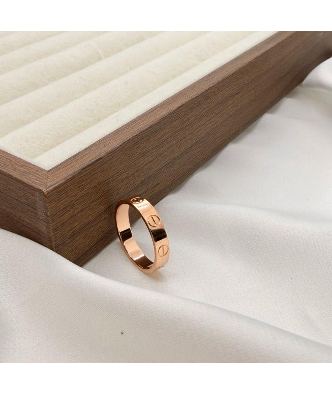 CARTIER Золотое кольцо из розового золота, фото 2