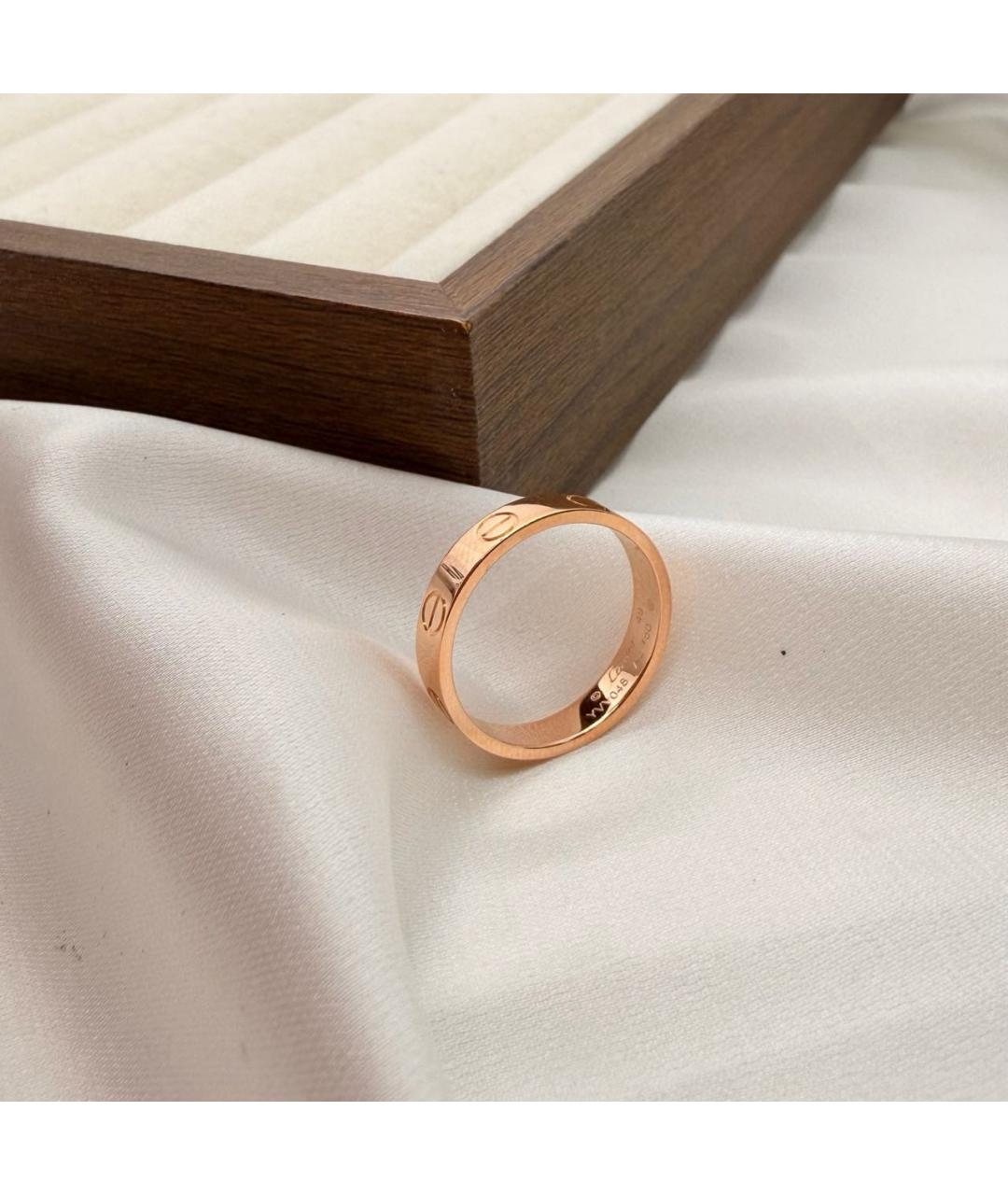 CARTIER Золотое кольцо из розового золота, фото 7