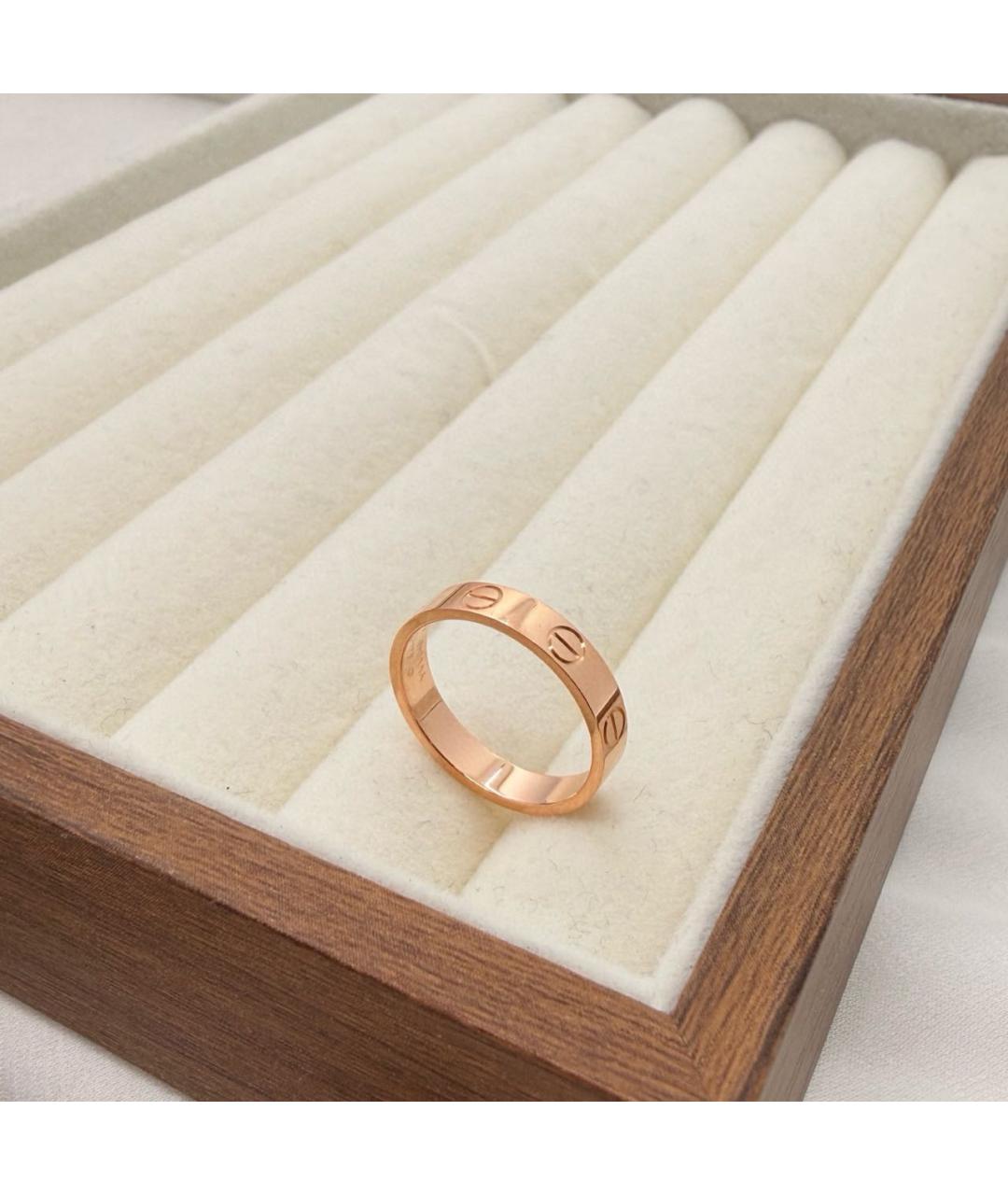 CARTIER Золотое кольцо из розового золота, фото 5