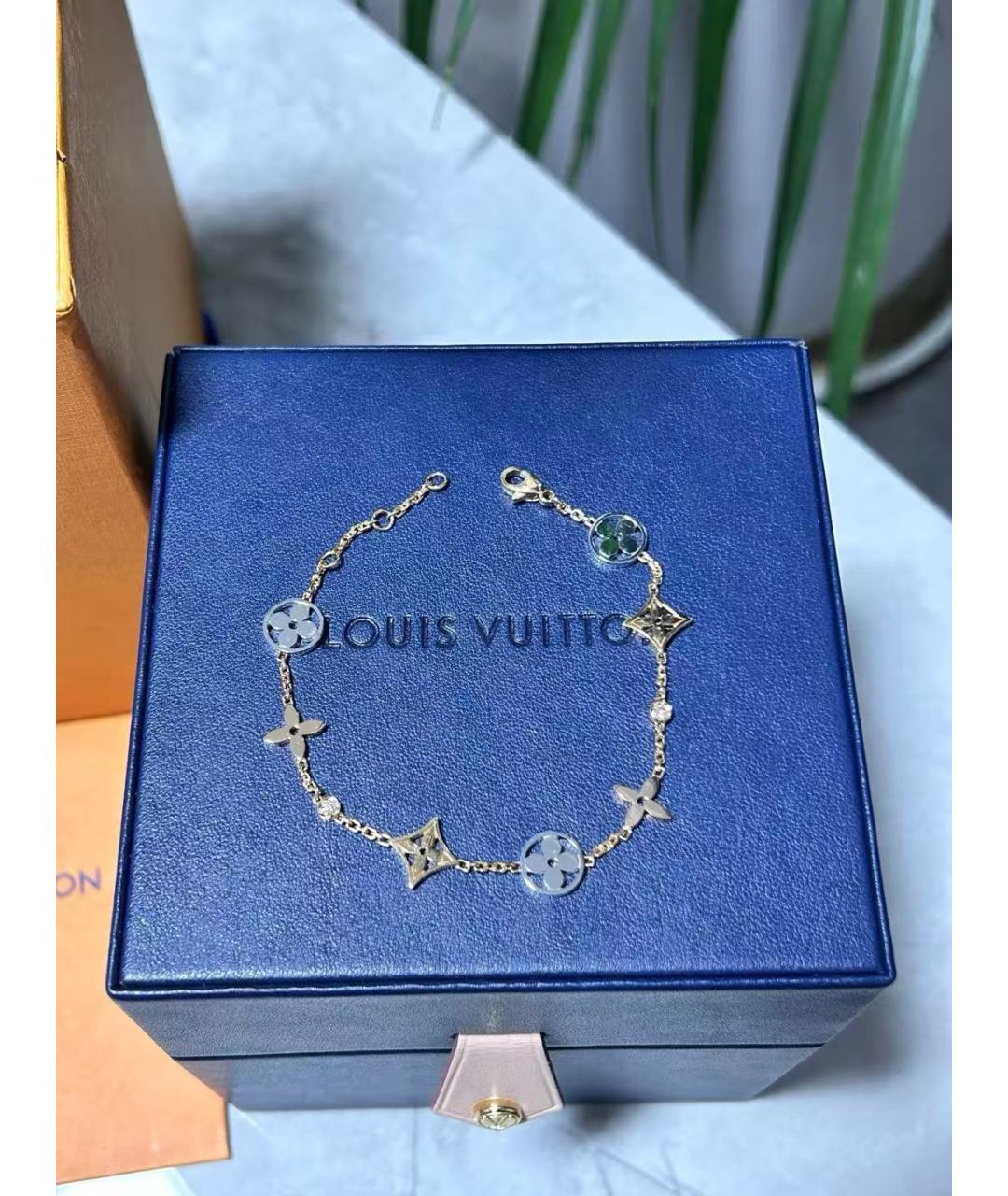 LOUIS VUITTON Золотые запонки, фото 3