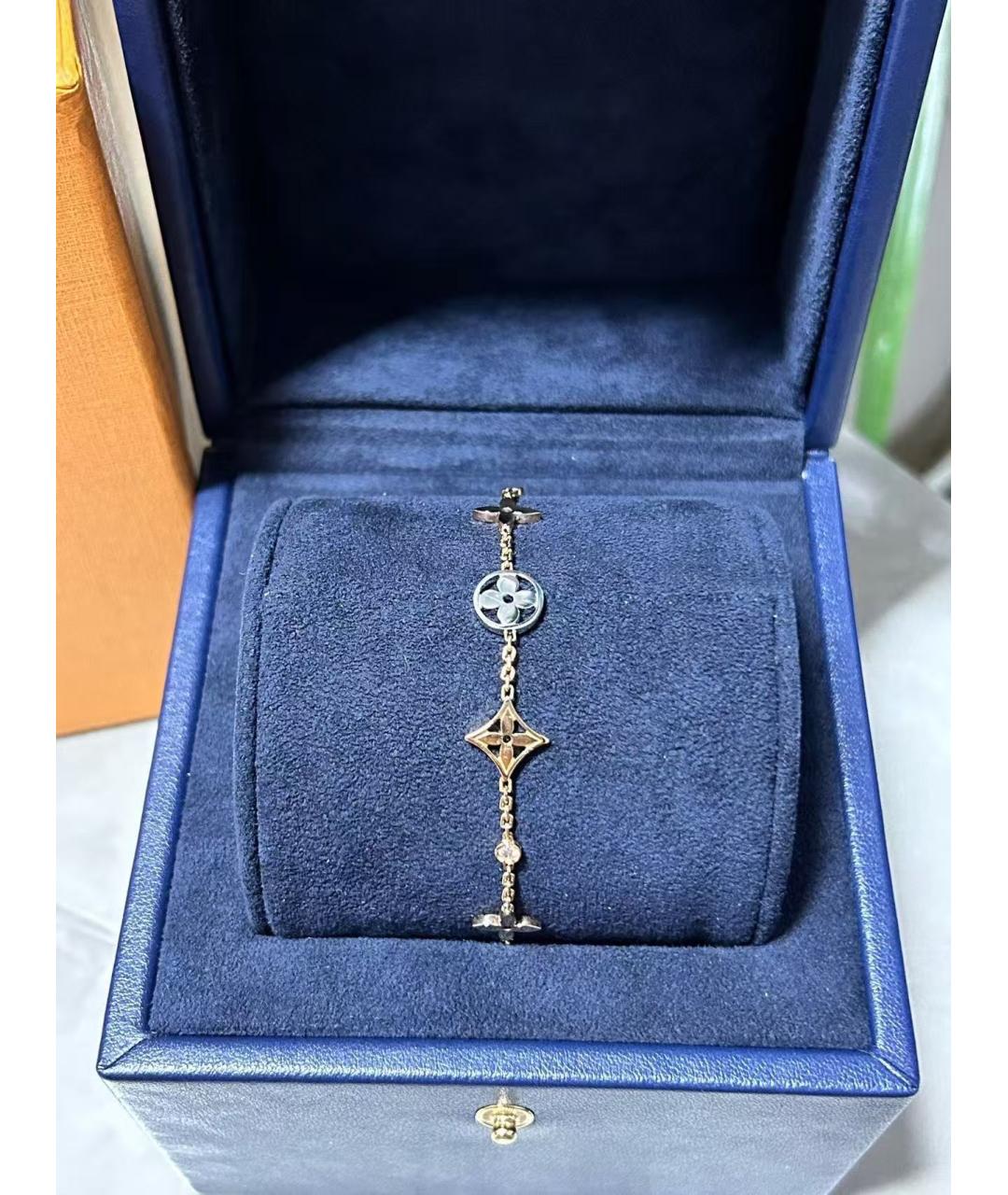 LOUIS VUITTON Золотые запонки, фото 4