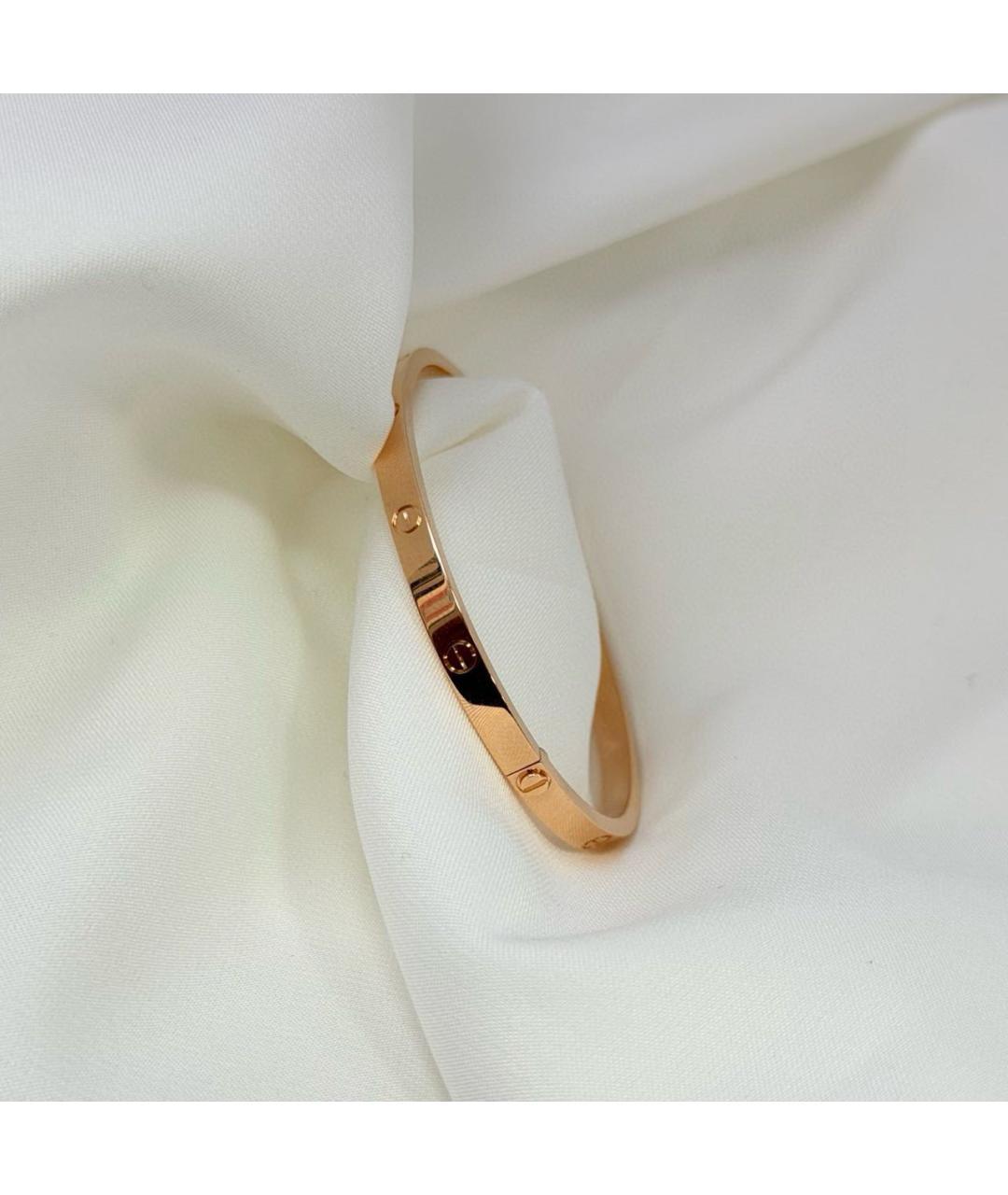 CARTIER Золотой браслет из розового золота, фото 5