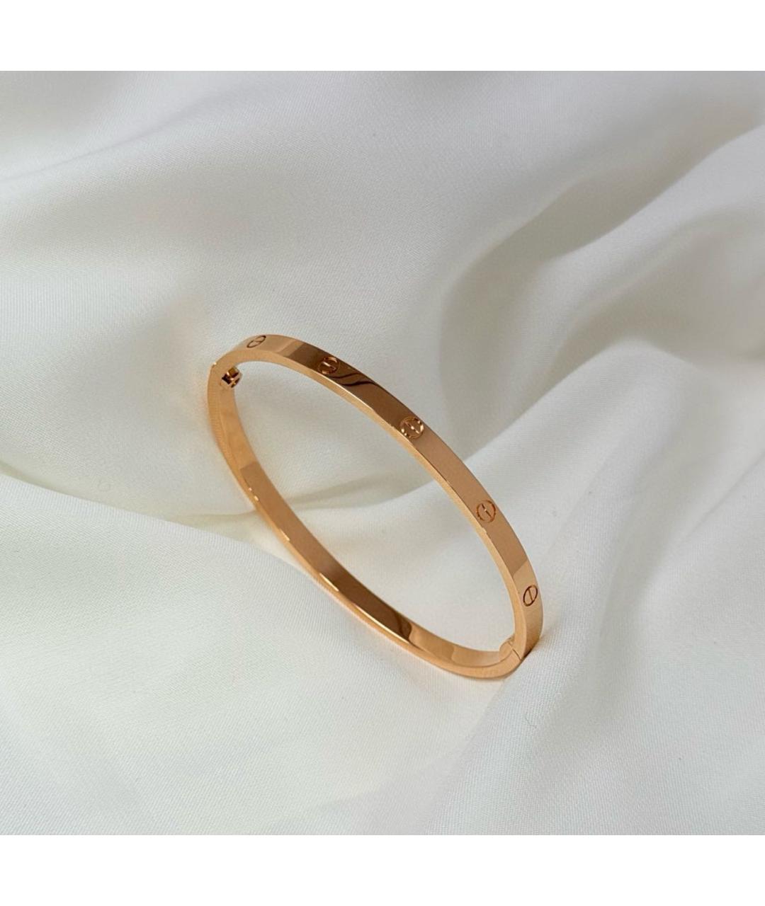 CARTIER Золотой браслет из розового золота, фото 7