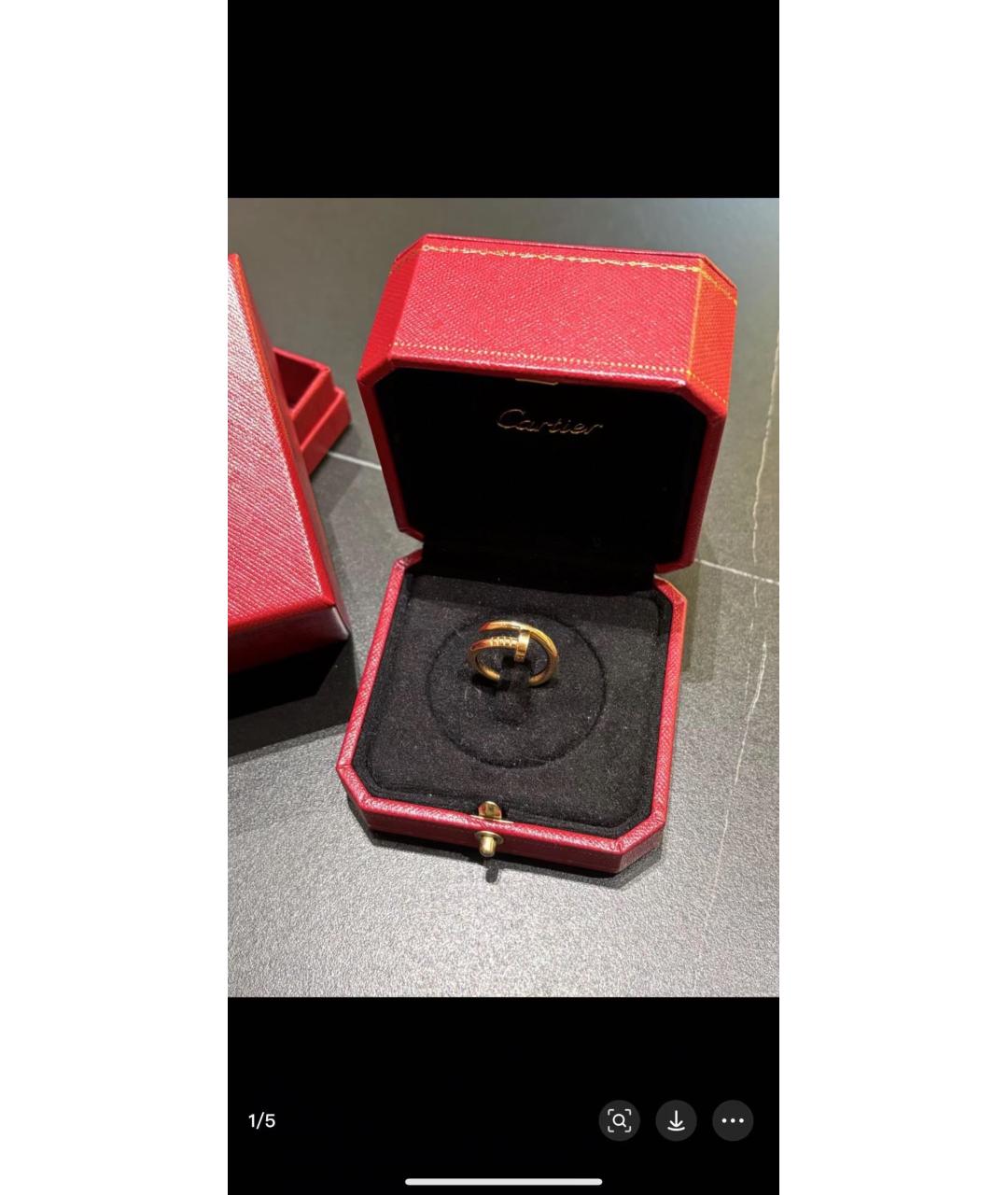 CARTIER Золотое кольцо из розового золота, фото 8