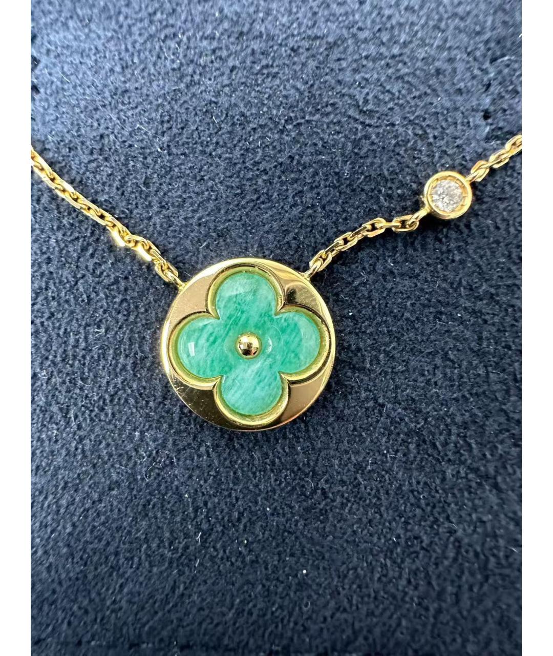 LOUIS VUITTON Золотое колье, фото 2