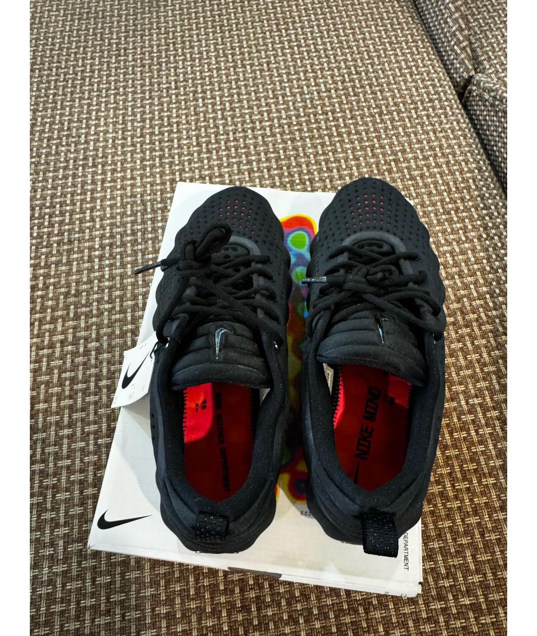 NIKE Черные низкие кроссовки / кеды, фото 2