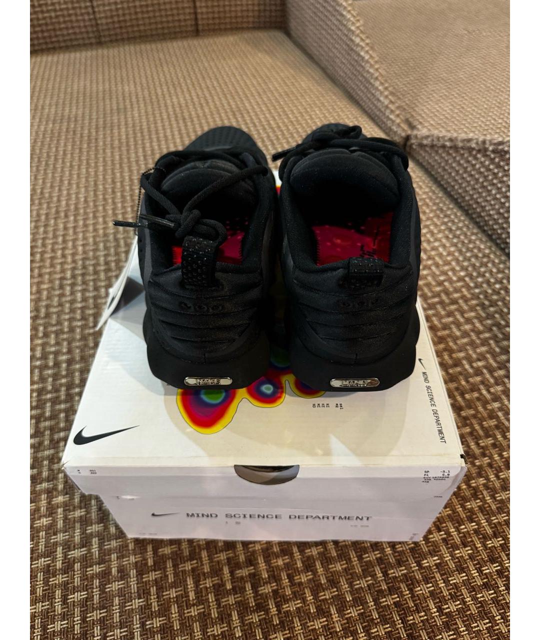 NIKE Черные низкие кроссовки / кеды, фото 4