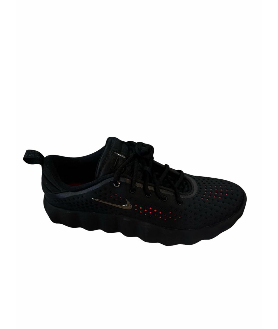 NIKE Черные низкие кроссовки / кеды, фото 1