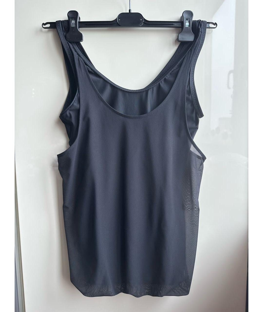 ADIDAS BY STELLA MCCARTNEY Черная полиамидовая майка, фото 8