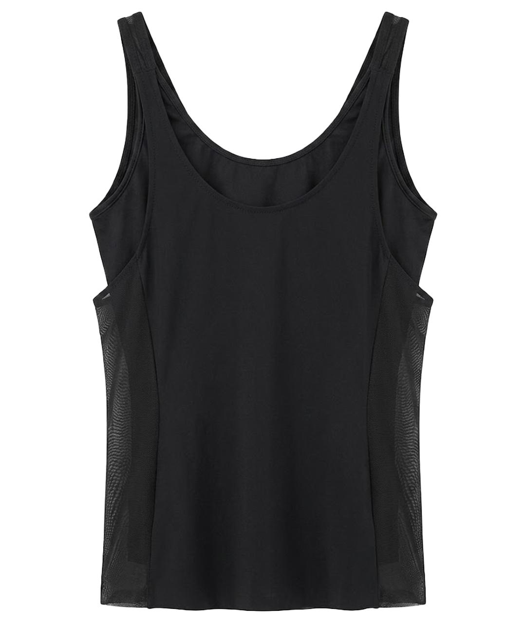 ADIDAS BY STELLA MCCARTNEY Черная полиамидовая майка, фото 1