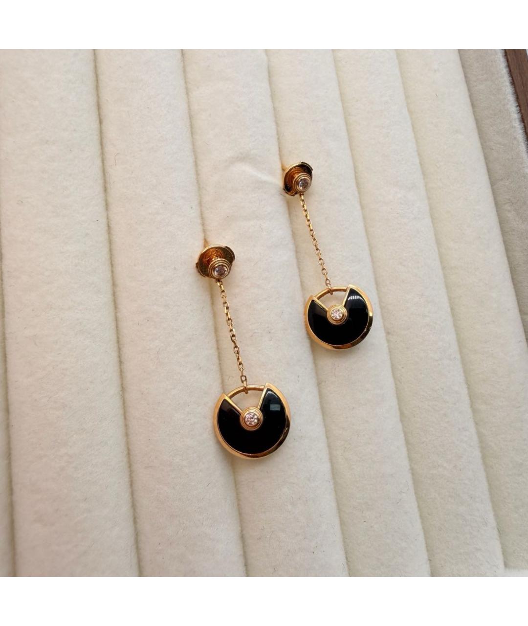 CARTIER Золотые серьги из розового золота, фото 3