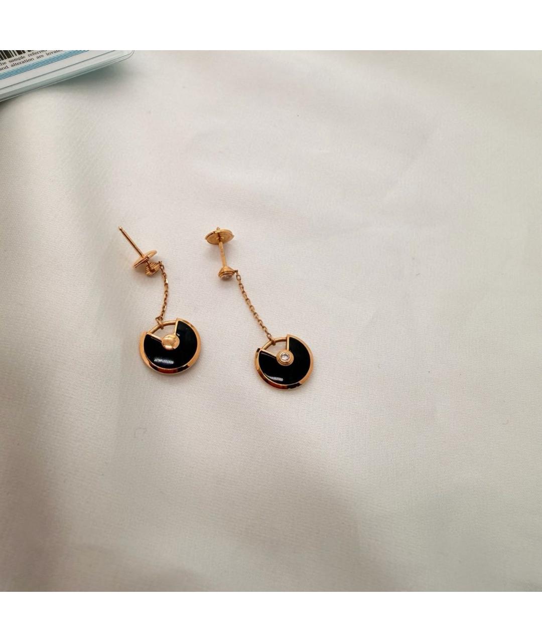 CARTIER Золотые серьги из розового золота, фото 4