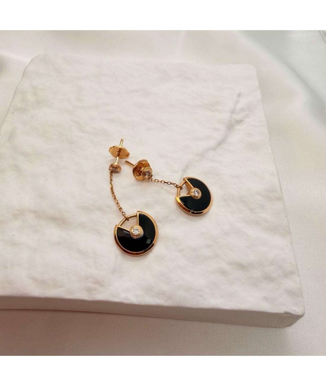 CARTIER Золотые серьги из розового золота, фото 5