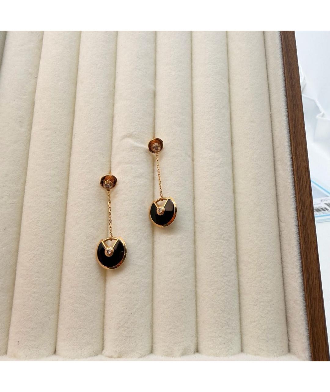 CARTIER Золотые серьги из розового золота, фото 7