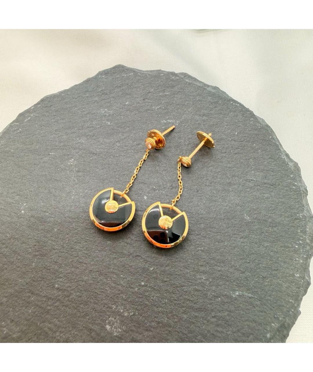 CARTIER Золотые серьги из розового золота, фото 2