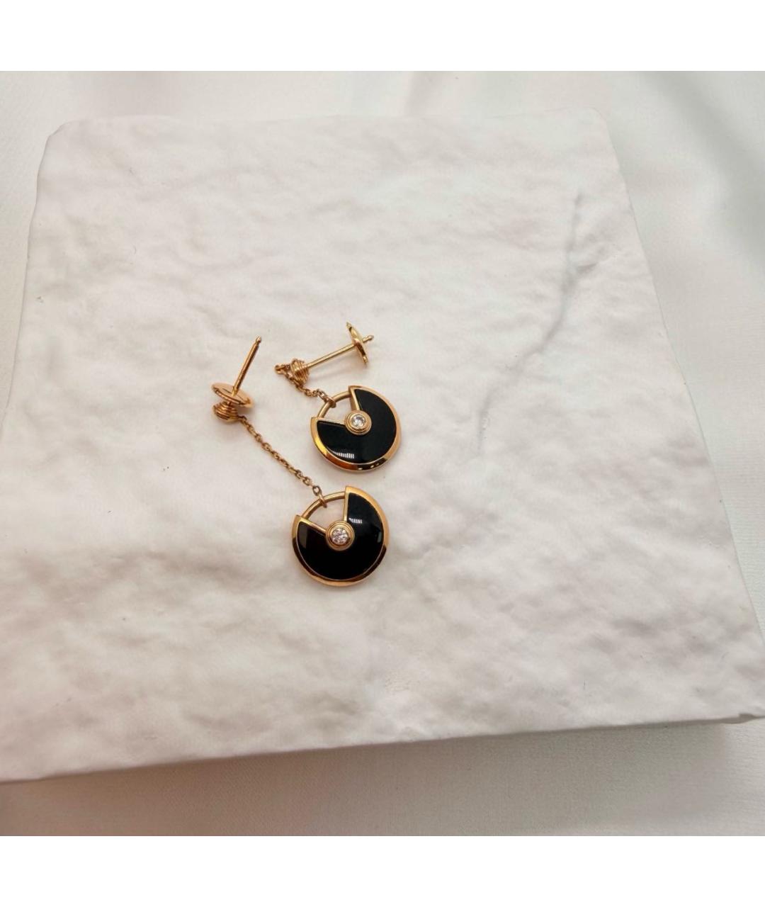 CARTIER Золотые серьги из розового золота, фото 6