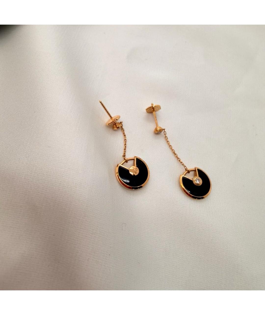CARTIER Золотые серьги из розового золота, фото 9