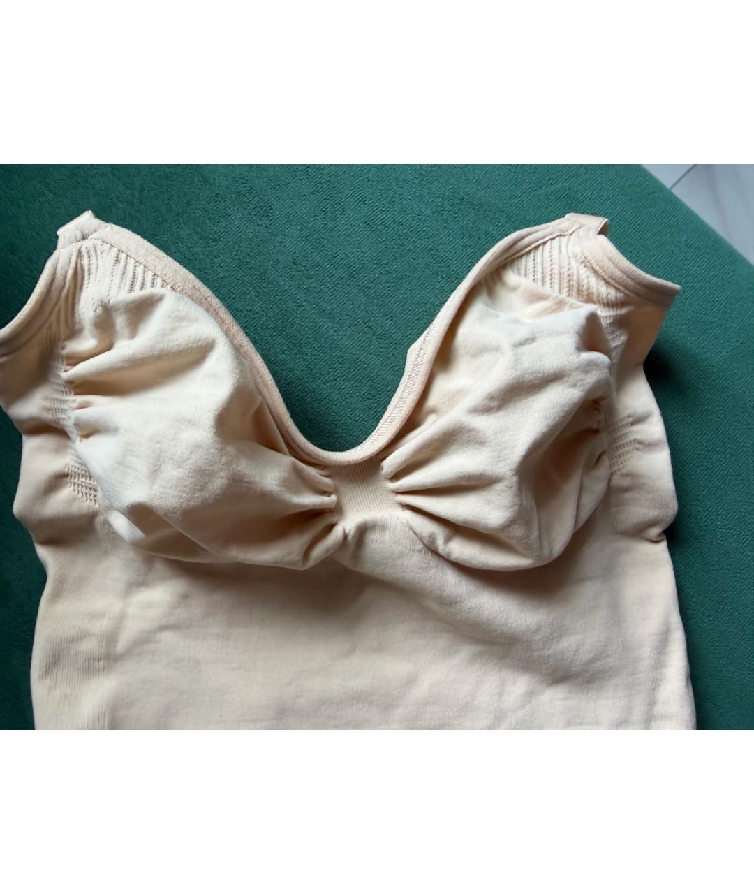 SKIMS Бежевое синтетическое боди, фото 3