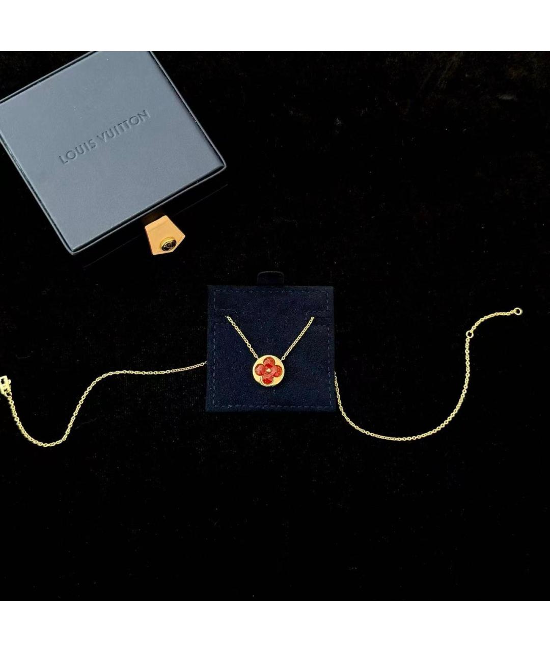 LOUIS VUITTON Золотое колье, фото 5