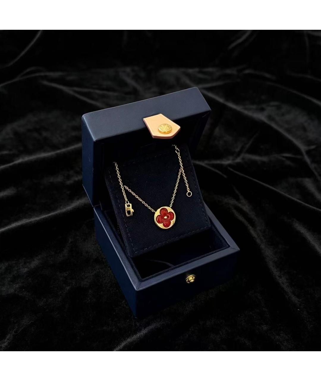 LOUIS VUITTON Золотое колье, фото 2