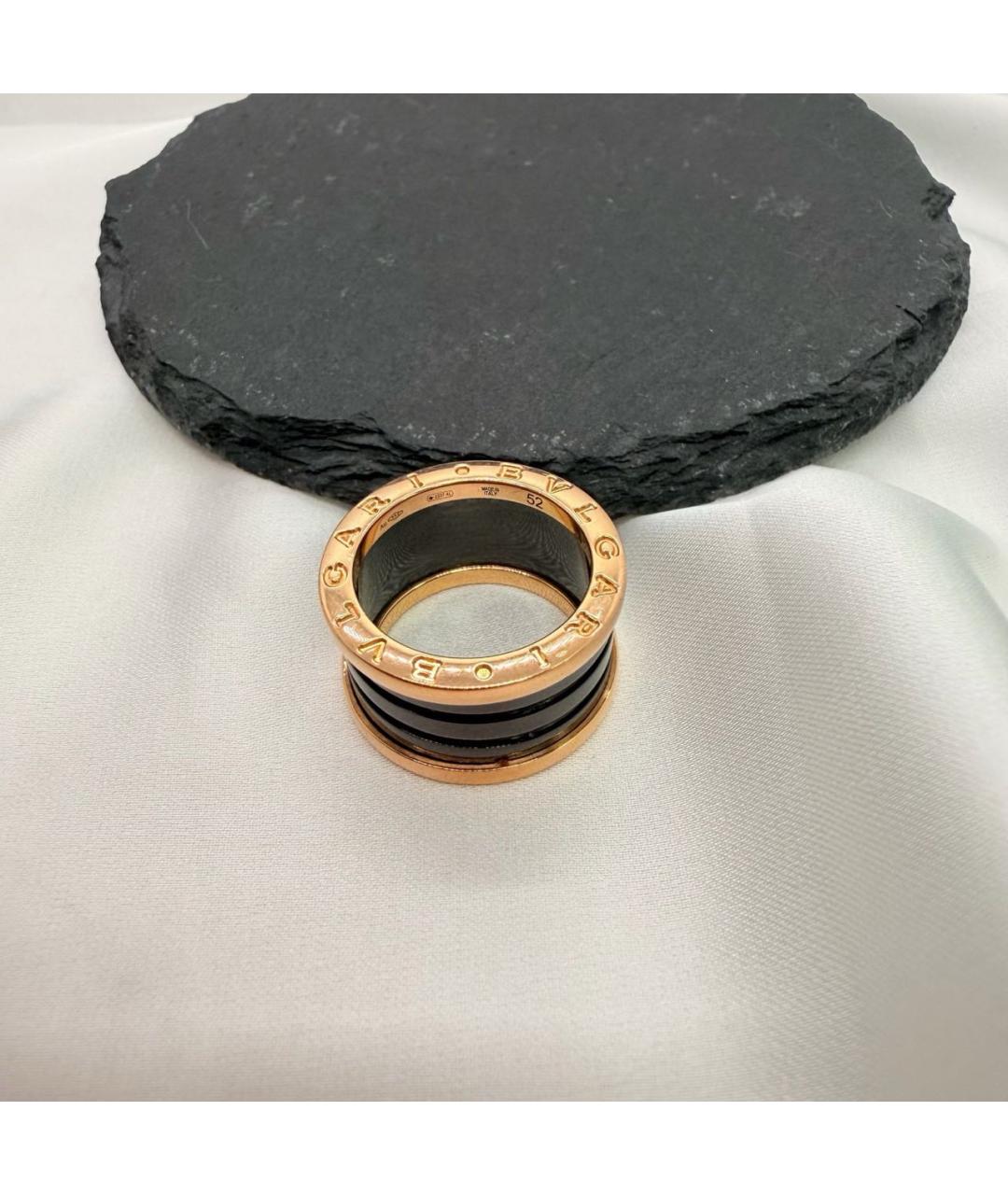 BVLGARI Золотое кольцо из розового золота, фото 8