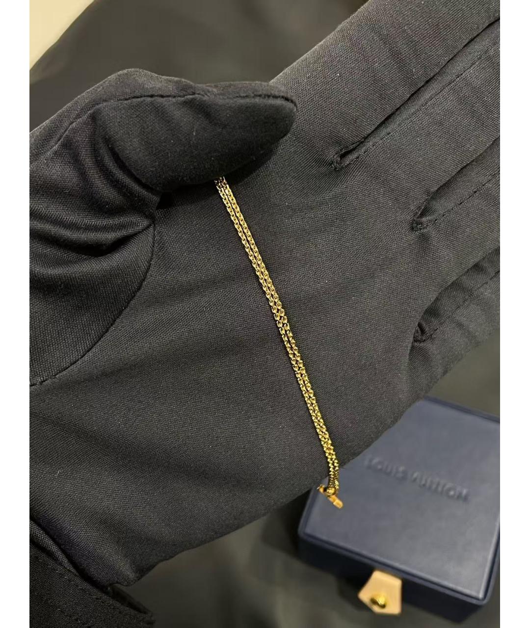 LOUIS VUITTON Золотое колье, фото 6