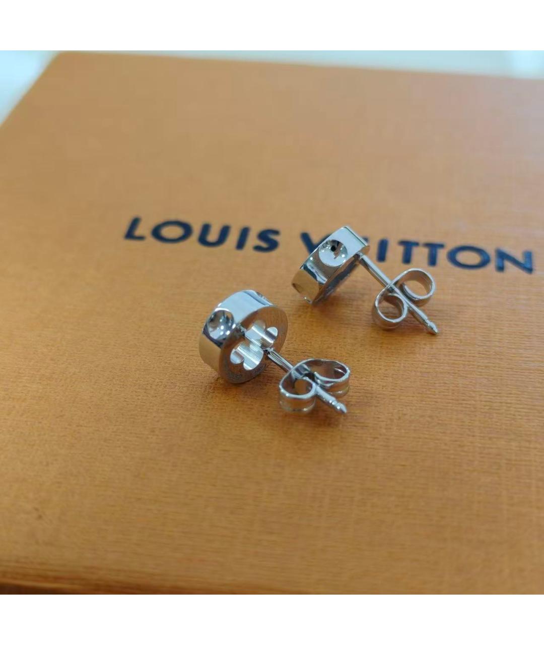 LOUIS VUITTON Серебряные серьги, фото 7