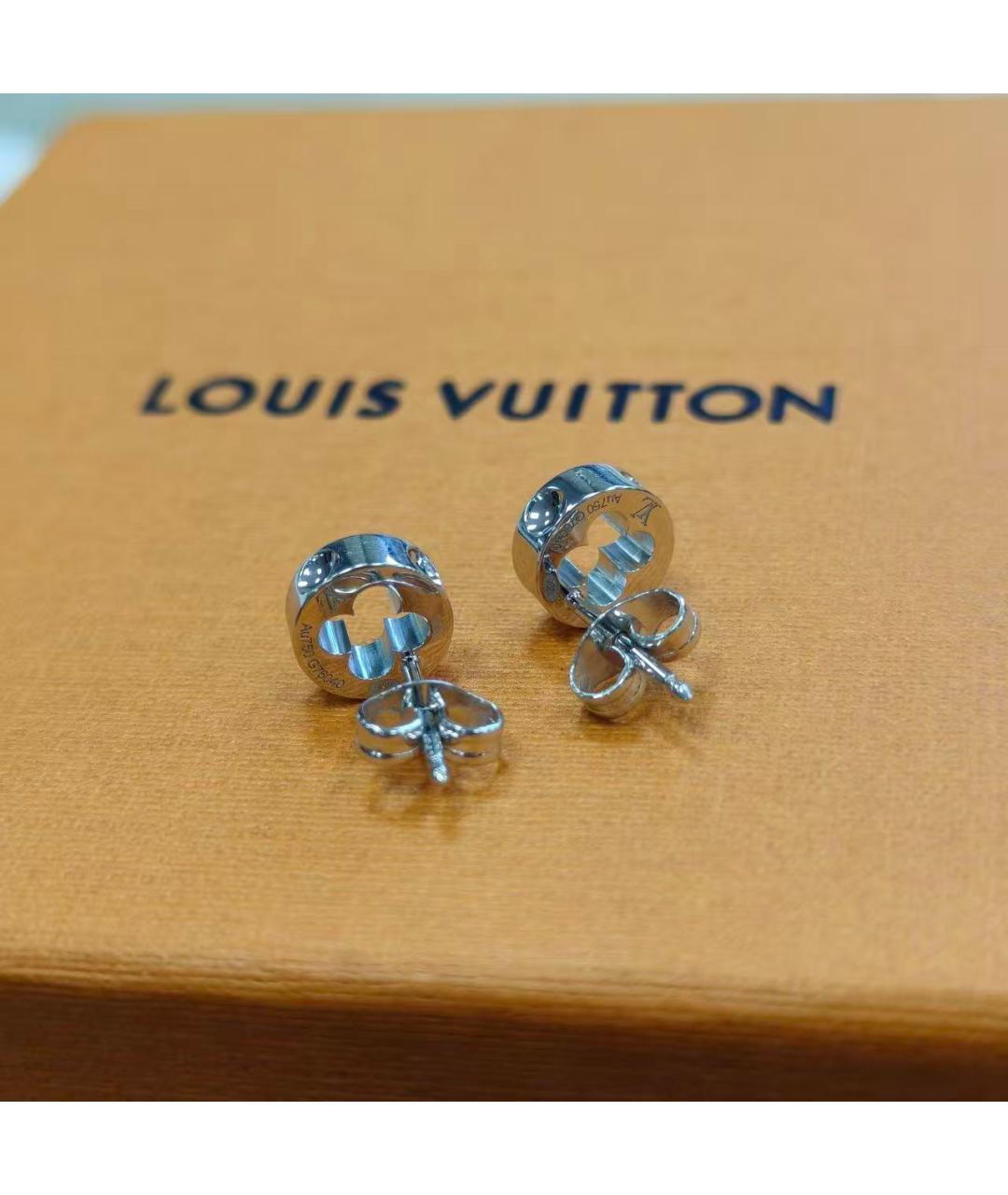 LOUIS VUITTON Серебряные серьги, фото 6