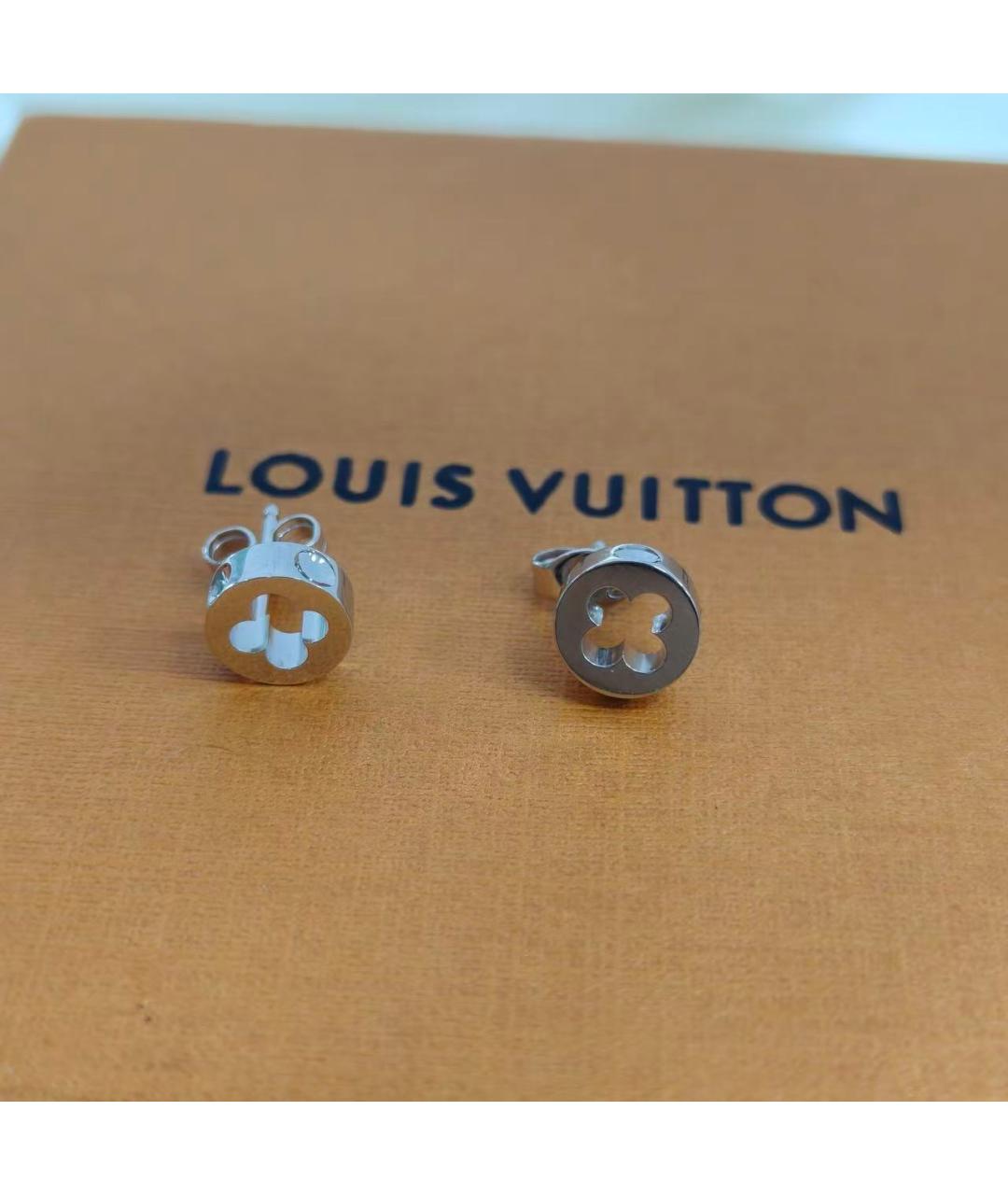 LOUIS VUITTON Серебряные серьги, фото 5
