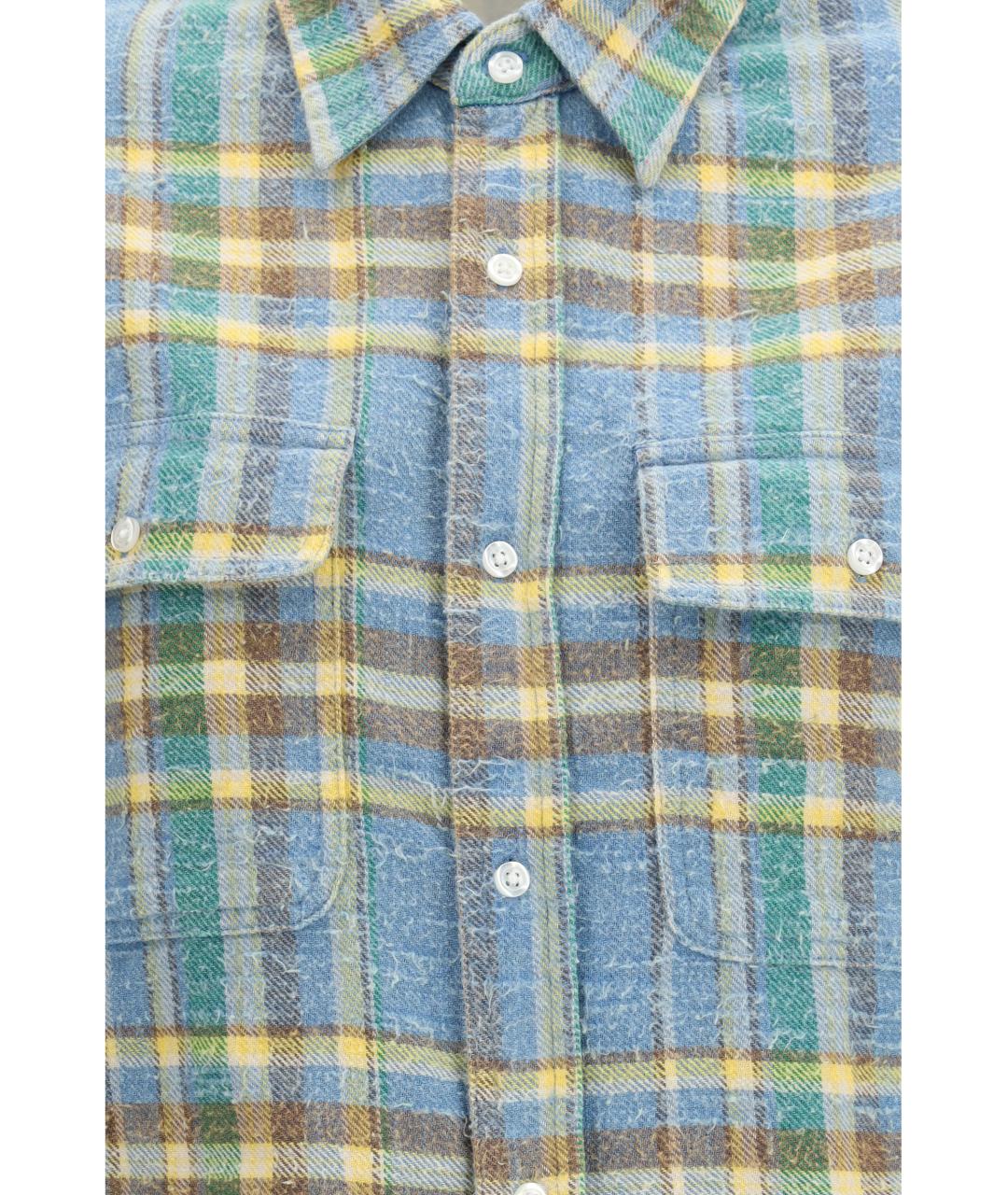 R13 Мульти шерстяная рубашка, фото 3