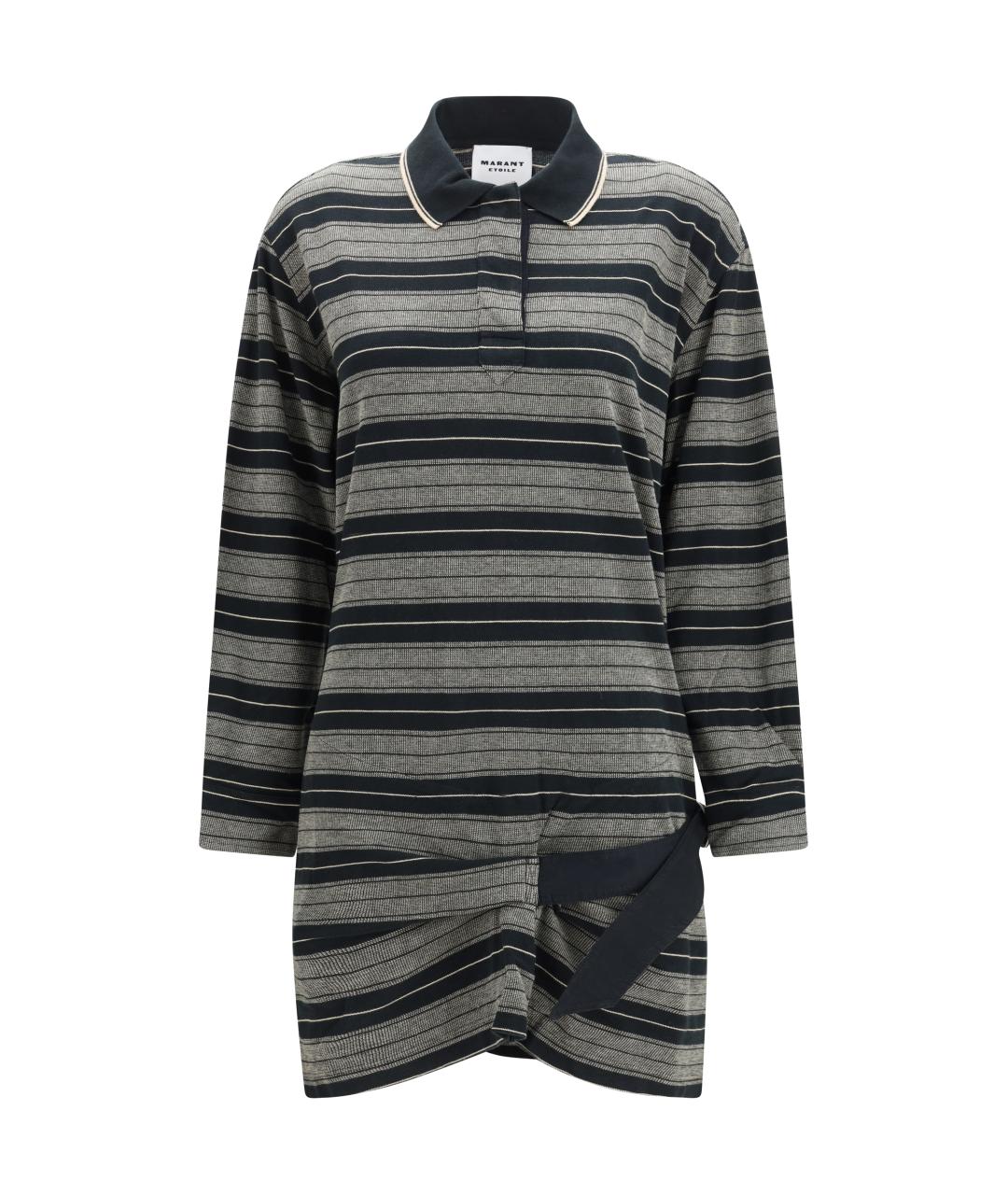 ISABEL MARANT ETOILE Мульти хлопковое повседневное платье, фото 1