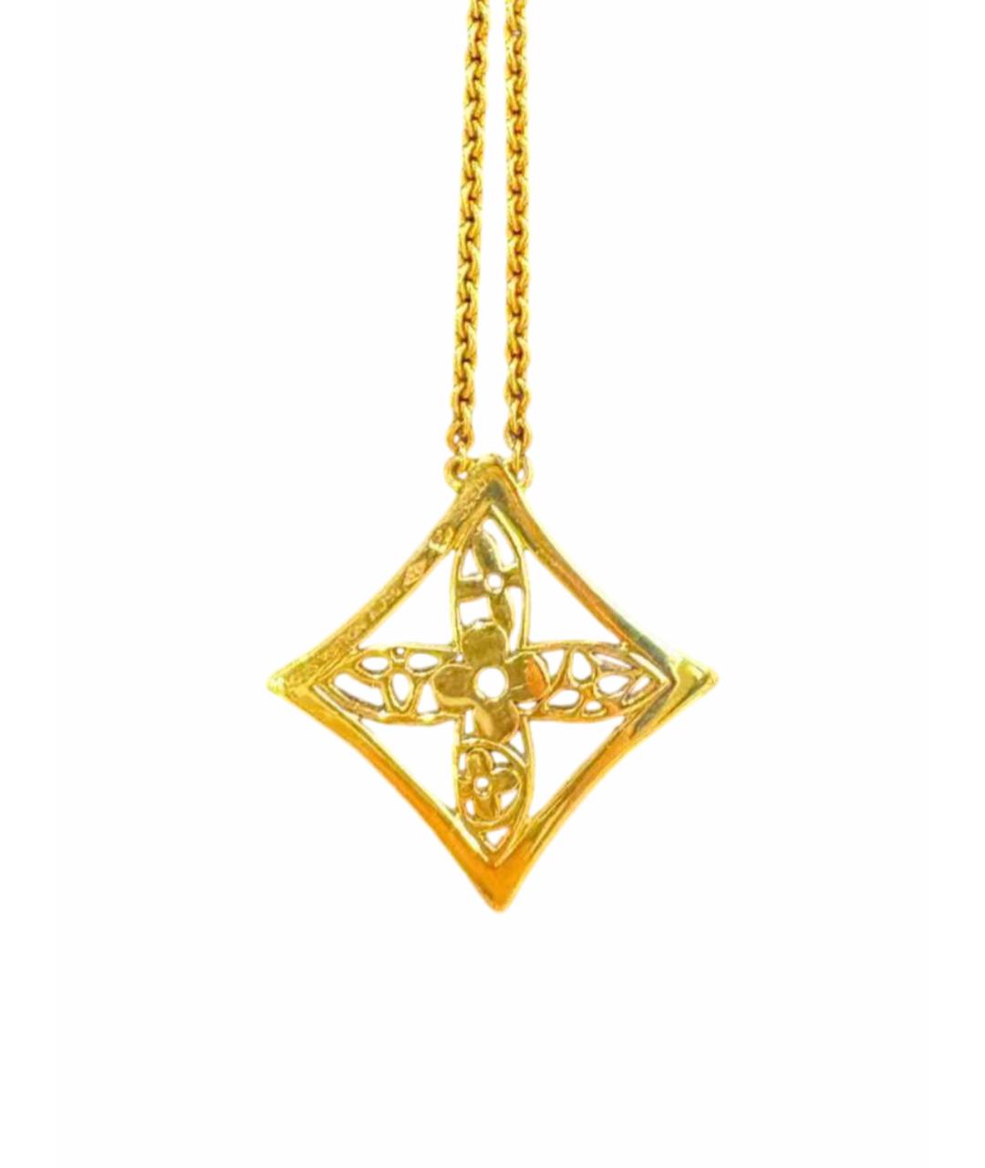 LOUIS VUITTON Золотое колье, фото 1