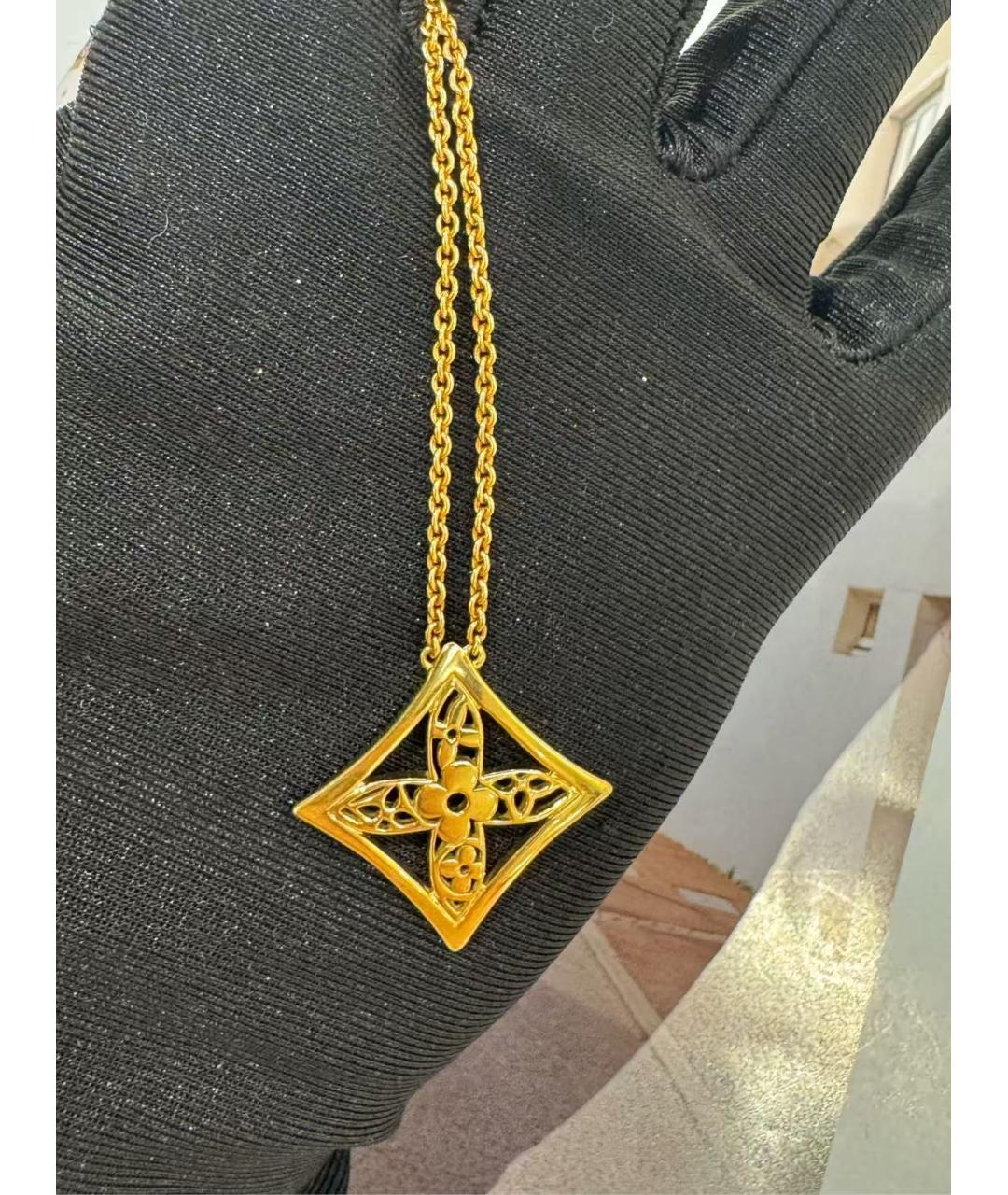 LOUIS VUITTON Золотое колье, фото 5