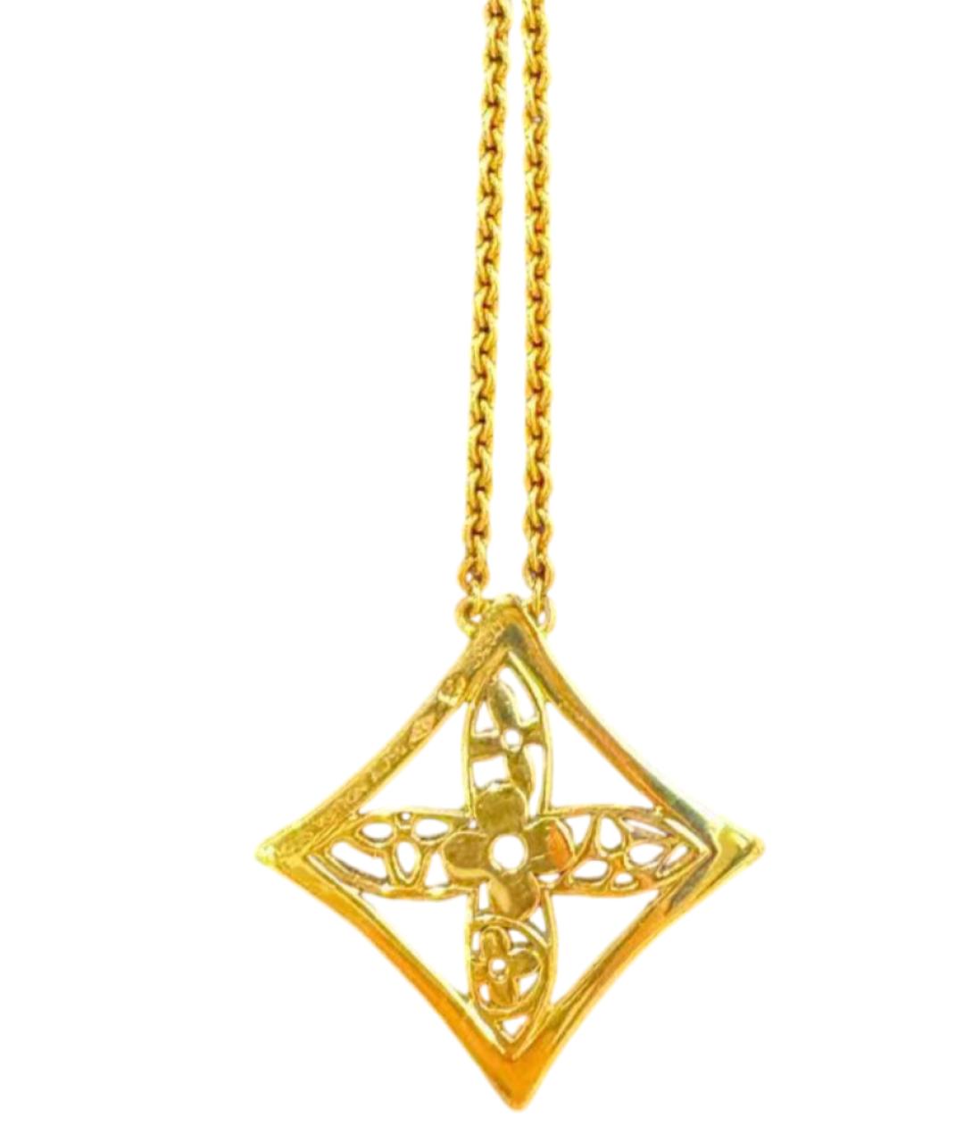 LOUIS VUITTON Золотое колье, фото 7