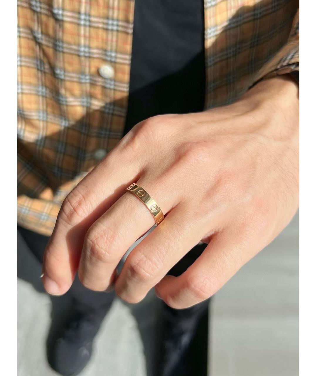 CARTIER Золотое кольцо из розового золота, фото 5