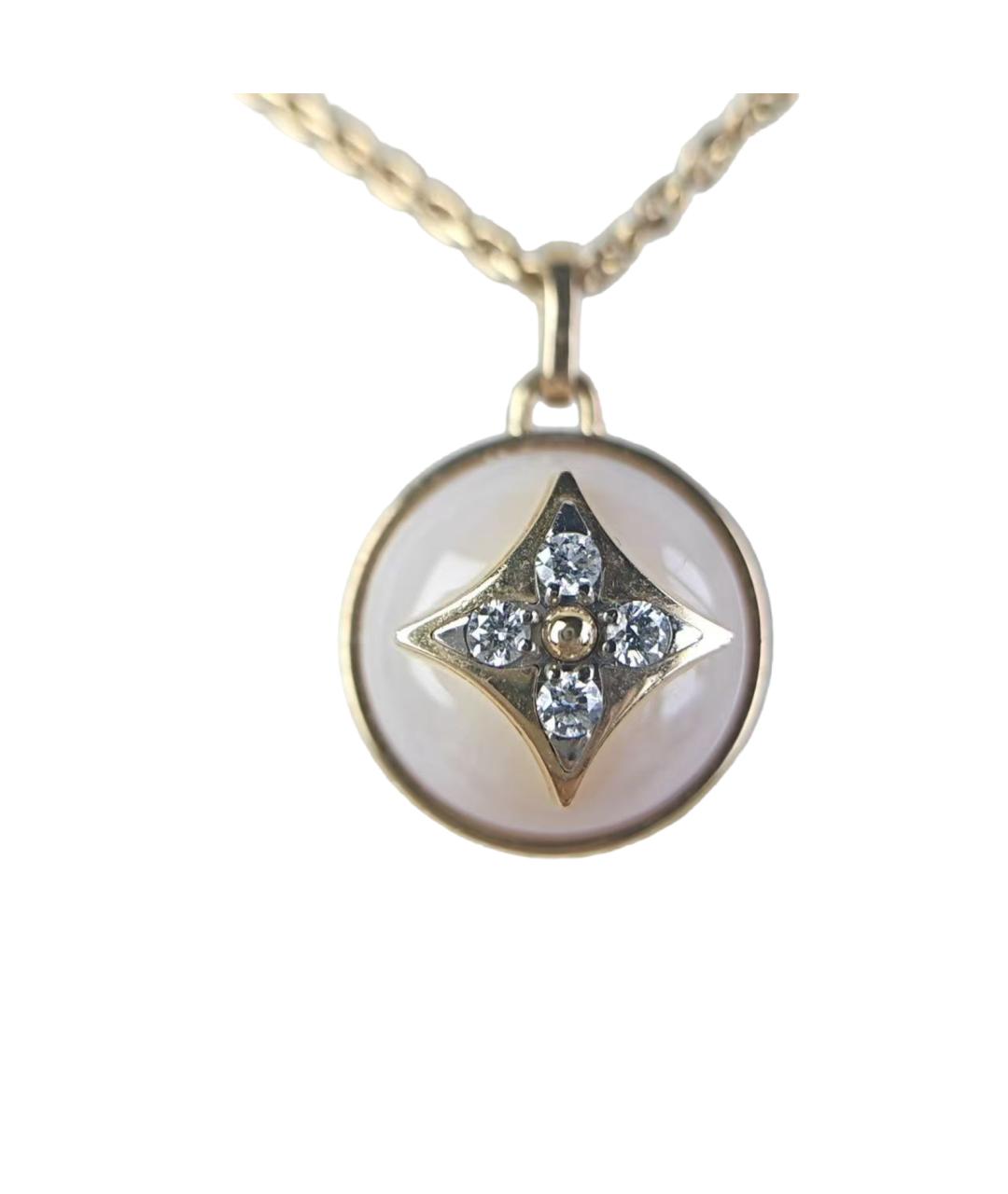 LOUIS VUITTON Золотое колье, фото 5