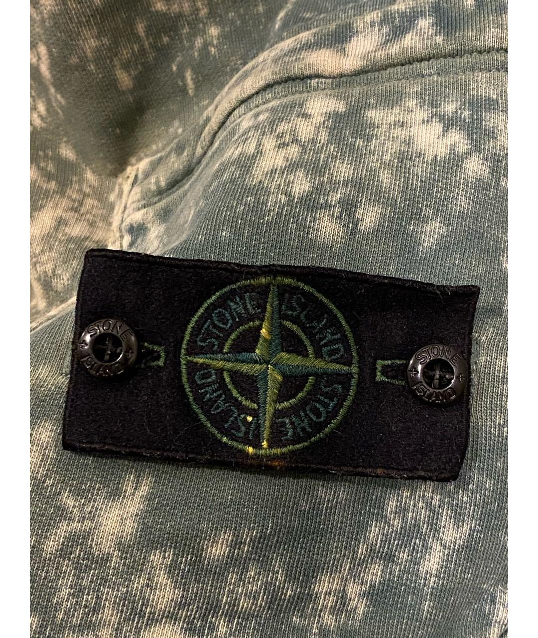 STONE ISLAND Мульти хлопковые шорты, фото 5