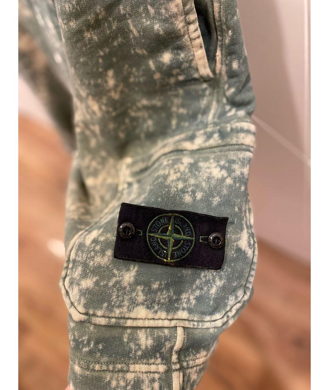 STONE ISLAND Мульти хлопковые шорты, фото 4