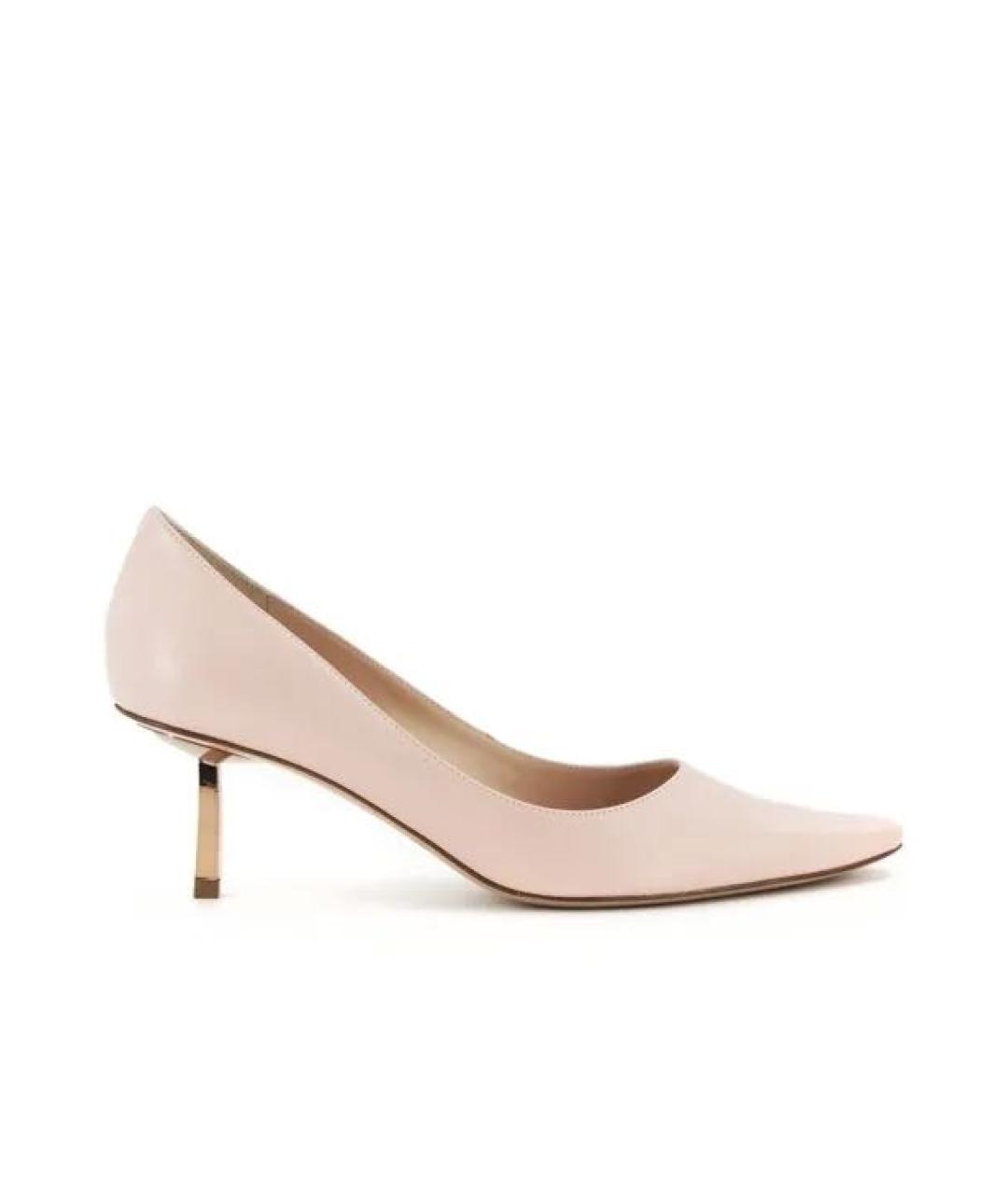 LE SILLA Розовые кожаные туфли, фото 4