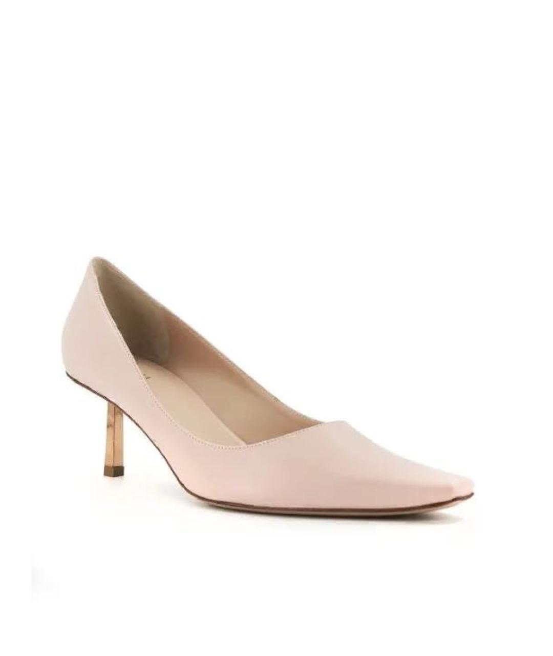 LE SILLA Розовые кожаные туфли, фото 3