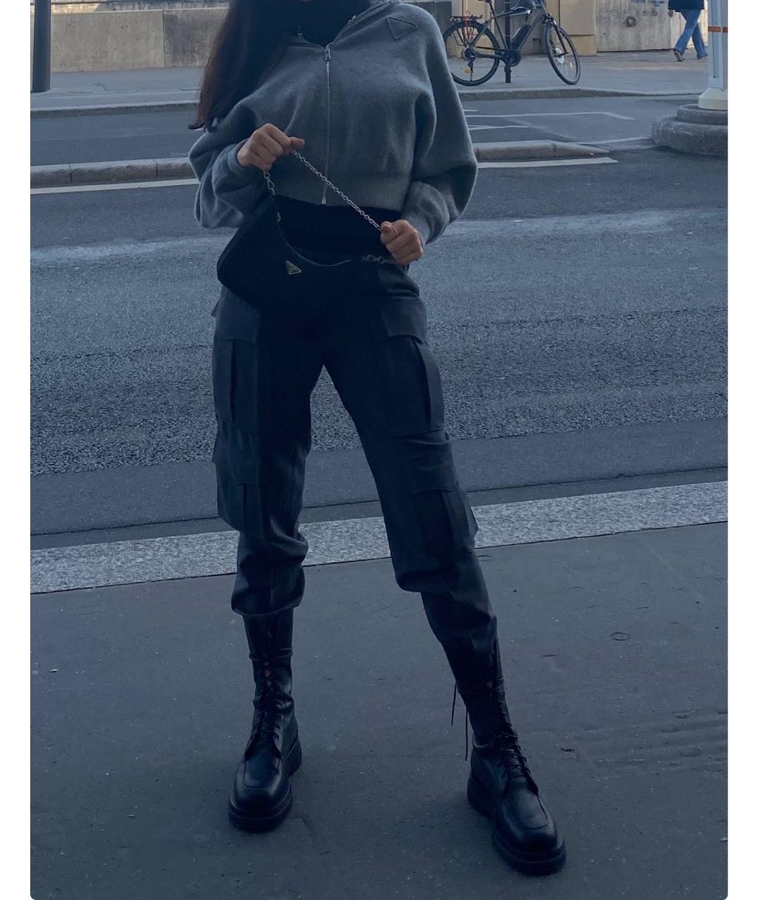 MAGDA BUTRYM Черные кожаные сапоги, фото 5