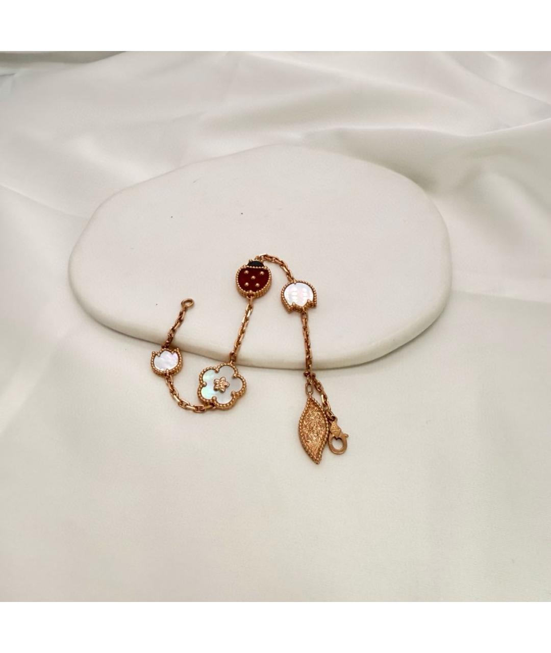 VAN CLEEF & ARPELS Золотой браслет из розового золота, фото 5