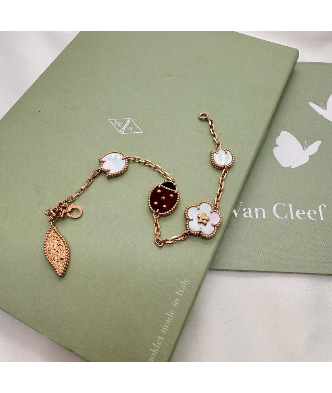 VAN CLEEF & ARPELS Золотой браслет из розового золота, фото 9
